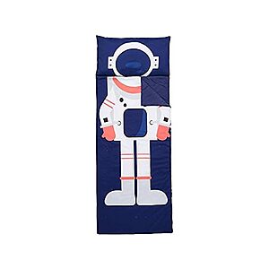 Amazon Basics Kids Ultra-Soft Lightweight Sleeping Bag w/ Carry Handles (Astronaut, Kitty, Unicorn) $12.99 + Free Shipping w/ Prime