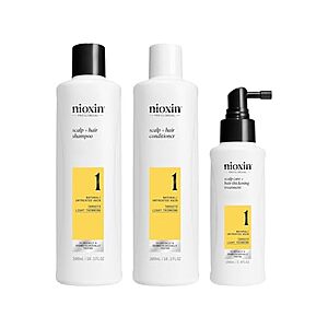 Nioxin: 3-Piece System Trios (1-4) from $26.99, 2-Piece 33.8-Oz Shampoo & Conditioner Sets (1-4) from $42.49 & More + Free Shipping w/ Prime