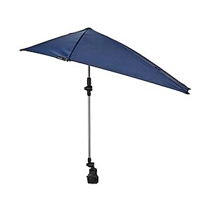 38" x 39" Sport-Brella Versa-Brella SPF 50+ Adjustable Umbrella with Universal Clamp (Dark Blue) $11.99 + Free Shipping w/ Prime