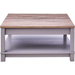 35" Ameriwood Home Carver Coffee Table (Gray) $50.99 + Free Shipping w/ Prime