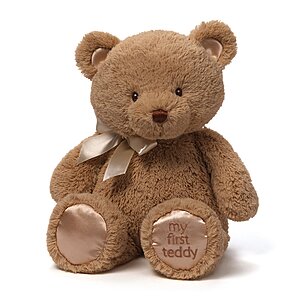 15" GUND Baby My First Teddy Bear(탄) $12.49 + Prime 포함 무료 배송 또는 $35 이상