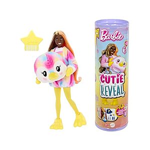 Barbie Cutie Reveal Color Dream Series  ColorChange Doll w/ 10 Surprises (Tie-Dyed Penguin Costume) $6.99 + Free Shipping w/ Prime