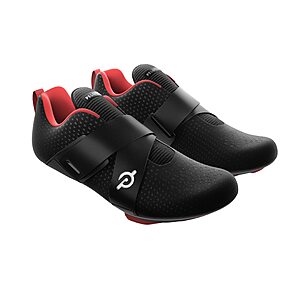 Peloton Men's & Women's Altos Cycling Shoes (Black/ Red) from $44.40 + Free Shipping