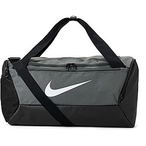 20" Nike Small Unisex Adult Brasilia 9.5 Training Duffel Bag (Grey/Black/White) $20.25 & More