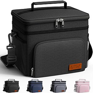 Prime Members: 9L HOTOR Single Tier Insulated Lunch Box Bag (Black) $4 + Free Shipping