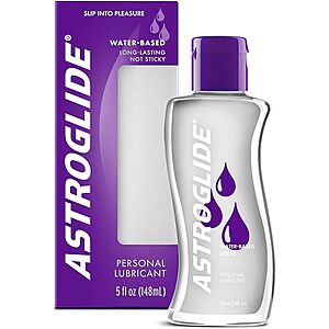 Astroglide Water Based Lube:2.5-Oz $3.82,5-Oz $5.86 & More w/ S&S + Free Shipping w/ Prime or on $35