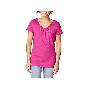 Hanes Women's Short Sleeve T-Shirts (Various) $3.99 + Free Shipping w/ Prime