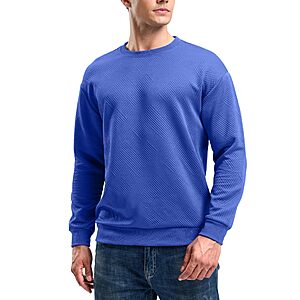 G Gradual Men's Geometric Textured Sweatshirt (various) $13.50 
