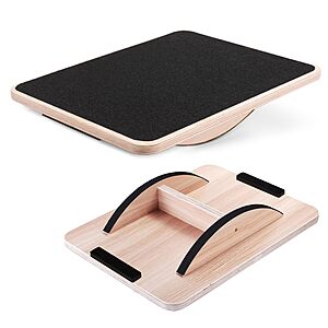Yes4All Professional Wooden Balance Board (350-Lb Capacity) $14.70 