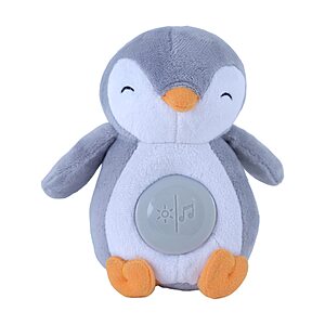 Prime Members: SwaddleMe Slumber Buddies Babys' Mini Portable Plush Soother w/ Soothing Songs & Sounds (Penguin) $7.07 + Free Shipping w/ Prime or on $35+