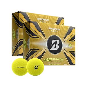 24-ct Bridgestone Golf e12 Straight Double Dozen Golf Balls (Yellow or Green) $35 + Free S&H w/ Prime