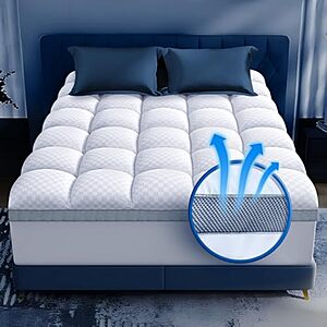 [Prime] 2" King Biteany Premium Memory Foam Mattress Topper $28.49 + Free Shipping