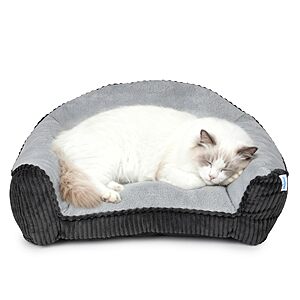 Zakapaws Faux Rabbit Fur Small Pet Sofa (various sizes) from $8.50 