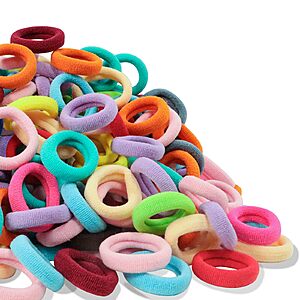 300-Piece WillingTee Seamless Nylon Toddler Hair Ties $3.49 + Free Shipping w/ Prime or on $35+