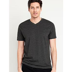 Old Navy Extra 30% Off Select Sale Styles: Men's Soft-Washed V-Neck Tee (various) $4.20 & More + Free Pickup