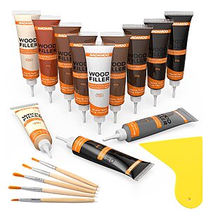 18-Piece NADAMOO Wood Filler Touch Up and  Scratch Repair Kit 7.99 + Free Shipping w/ Prime or o0n $35+
