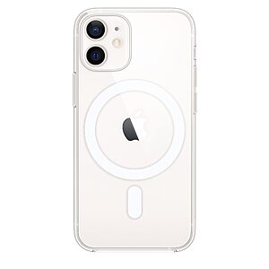 Apple iPhone 12 Mini Clear Polycarbonate Case wi/ MagSafe Support