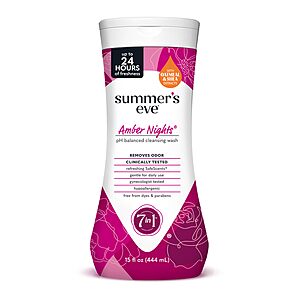 15-oz Summer's Eve All-Over Daily Feminine Wash (various) $2.25 w/ S&S