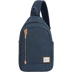 Travelon Anti-Theft Heritage Sling Bag (Indigo)