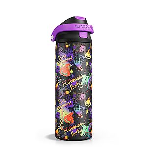 24-Oz Encool SwiftSip Insulated Stainless Steel Water Bottle (Ghost Party)