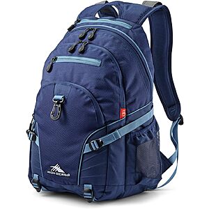 19" High Sierra Loop 33L Daypack Backpack w/ Tablet Sleeve (True Navy/Graphite Blue)