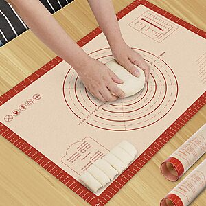 26" Hotec Non Stick Silicone Baking Mat w/ Measurements