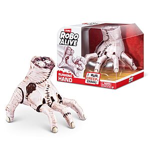 Zuru Robo Alive Robotic Running Crawler Hand Toy (Runs, Creeps & Crawls)
