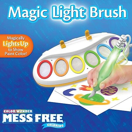Crayola Color Wonder Kids' Mess Free Magic Light Brush Painting Set $13.99 + Free Shipping w/ Prime or on $35+