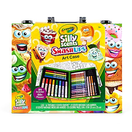 50+ Piece Crayola Silly Scents Mini Inspiration Art Case Set $9.49 + Free Shipping w/ Prime or on $35+