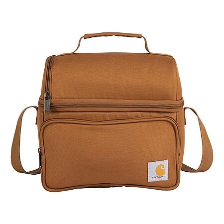 Carhartt Insulated Dual Compartment Soft Shell Worksite Lunch Box/ Cooler (Brown) $26.61 + Free Shipping w/ Prime or on $35+