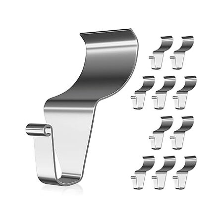 50-Pack Stainless Steel Vinyl Siding Hanging Hooks $13.99 + Free Shipping w/ Prime