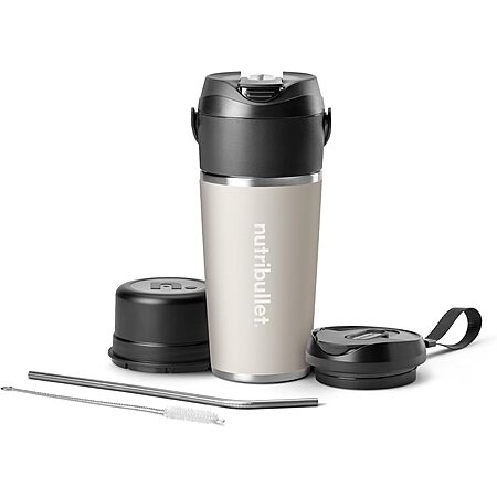 8-Piece nutribullet Flip Cordless Portable Blender w/ 20-Oz Insulated Cup (Matte Linen) $43.50 + Free Shipping