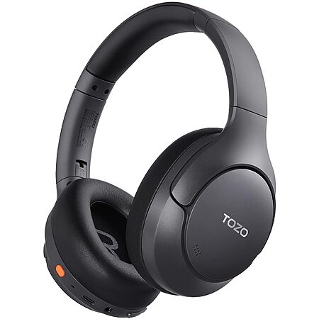 90H TOZO HT3 Hybrid Wireless  Noise Cancelling Over Ear Bluetooth 6.0 Foldable Headset $29.97 + Free Shipping w/ Prime or on $35+