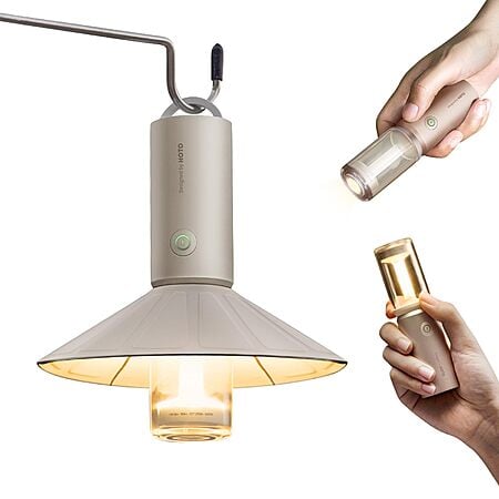 3100mAh IP66 HOTO 3-in-1 Rechargeable LED Outdoor Camping Flashlight, Lamp and Lantern w/ Hook  $19.99 + Free Shipping w/ Prime or on $35+