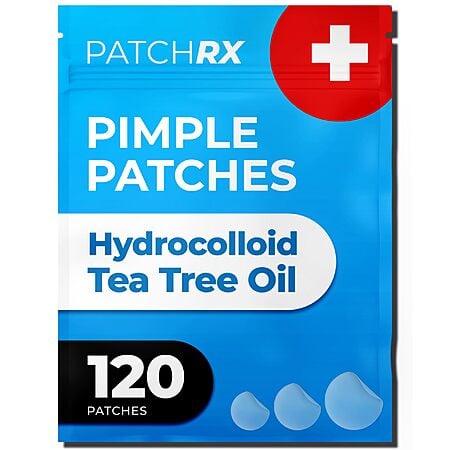 120-Count PatchRx Hydrocolloid Acne Dot Patches w/ Tea Tree Oil & More $5.99 w/ S&S + Free Shipping w/ Prime or on $35+