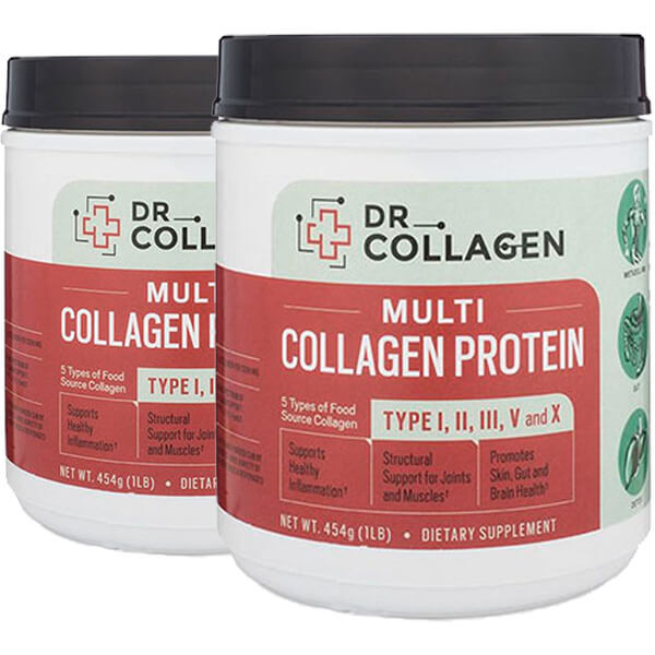 1-Lb Dr Collagen Multi Collagen Protein 2 for $30 ($15 each) + $6 Shipping