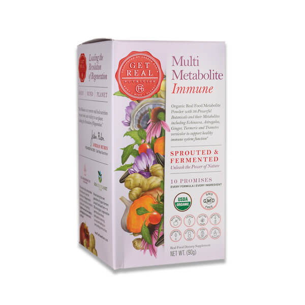 30-Servings Get Real Nutrition: Multi Metabolite Immune $5,Fermented Superjuice Immune $5, Omega Cleanse $5 + $6 Shipping