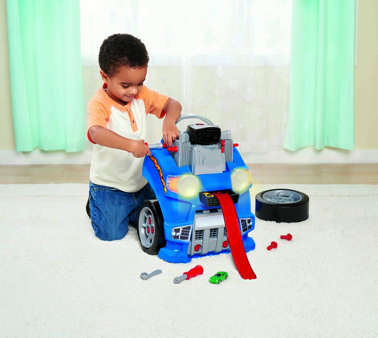 Walmart In Store Only: Kid Connection Car Engine and Race Track Set $4 YMMV