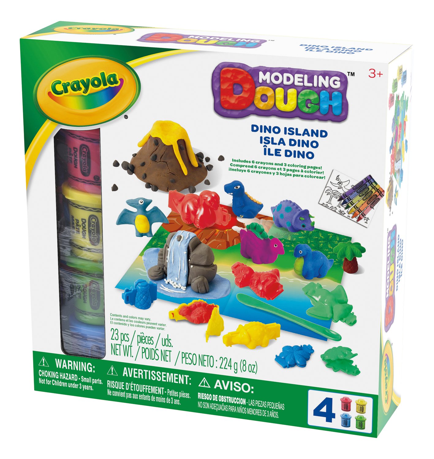 23-Piece Crayola Modeling Dough Dino Island $6.79 + Free Shipping w/Prime or on $25+