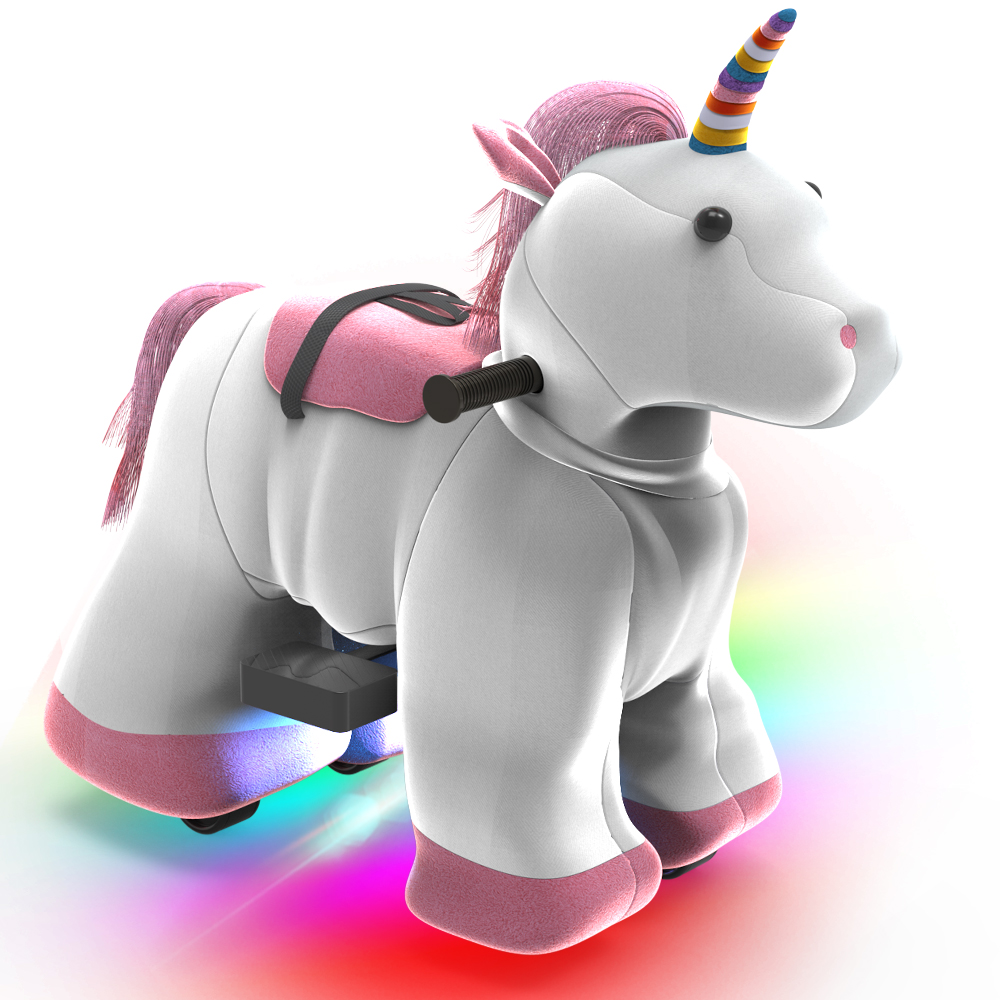 6v plush unicorn