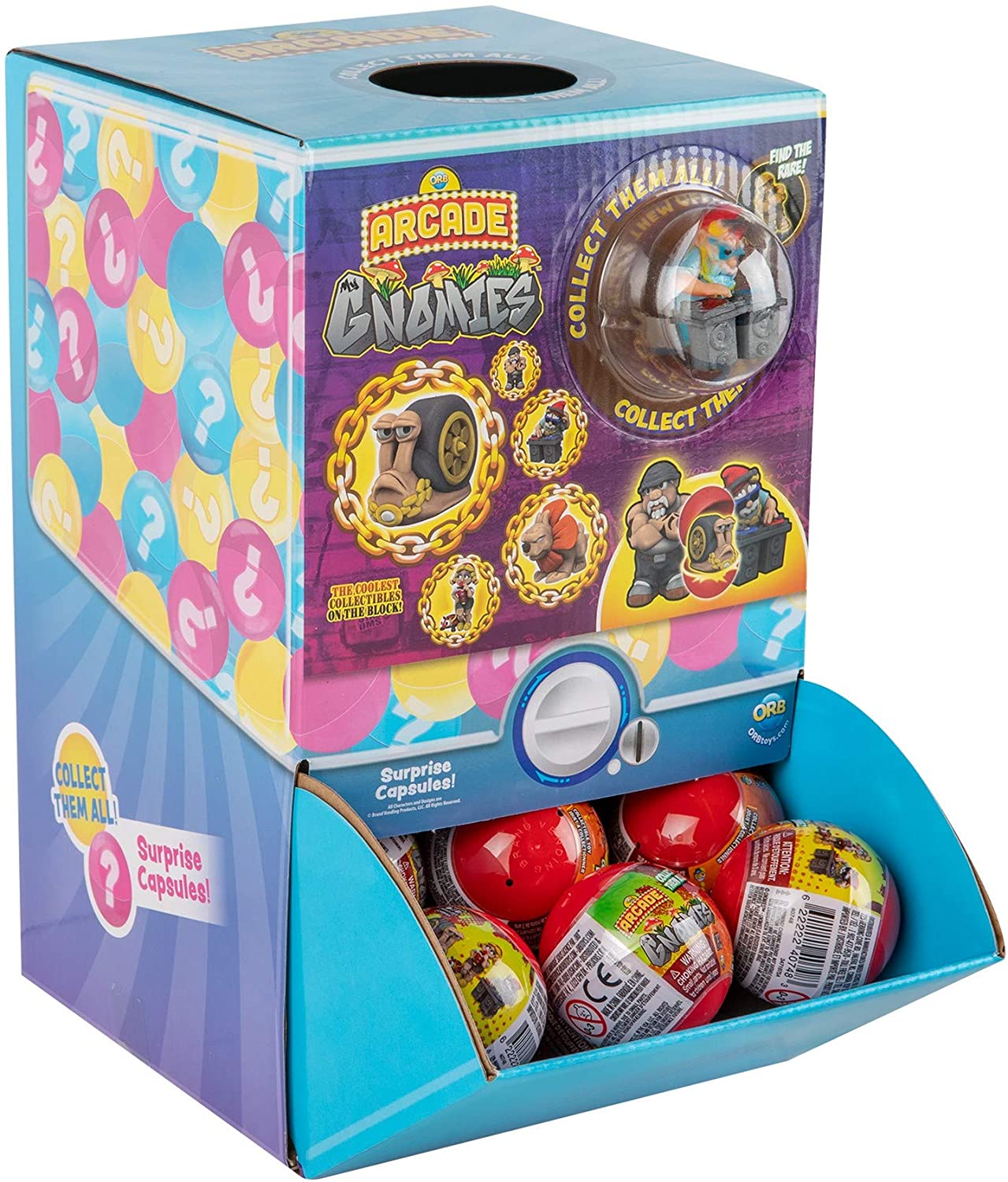 48-Capsule Display Orb Arcade Gnomies Capsules  $26.39 + Free Shipping w/ Prime or on $25+