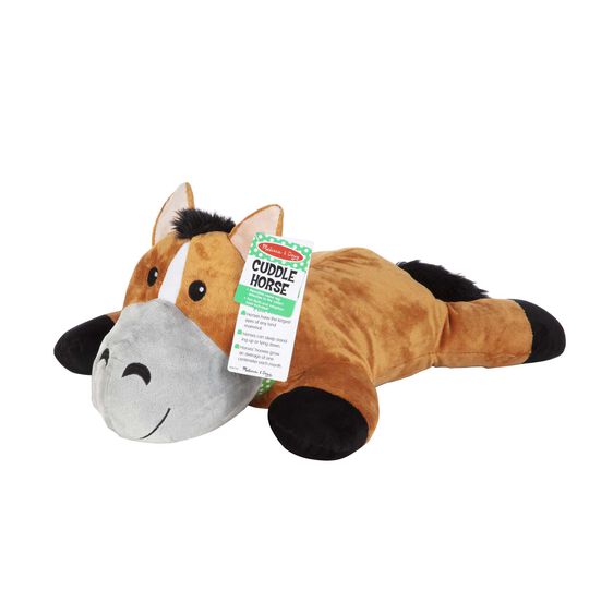 Melissa & Doug: Cuddle Horse Jumbo Plush Stuffed Animal $12.50, Cuddle Dog Jumbo Plush Stuffed Animal $12.50, More + Free Shipping on $49+