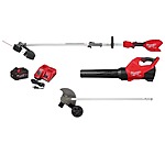 M18 FUEL 18V 16 in. Brushless Cordless QUIK-LOK String Trimmer/Blower 8.0 Ah FORGE Combo Kit w/ Edger Attachment  w/Battery/Charger + Free Shipping $389