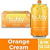 bubly Sparkling Water, Zero Sugar &amp;amp; Zero Calories, Seltzer Water, Orange Creamsicle, 12 Fl Oz Cans (Pack of 8) $2.82