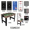 RealPlay Tzumi 10-in-1 Multi Game Table for Arcade Games $119.99