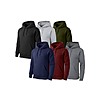 BLUE ICE 3-Pack Assorted Men's Fleece-Lined Classic Pullover Hoodie (Sizes, S to 5XL) $27.99