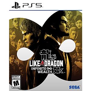 Like a Dragon: Infinite Wealth (PlayStation 5) $15 