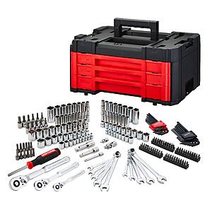 CRAFTSMAN VERSASTACK 242 -Piece Standard (SAE) and Metric Mechanics Tool Set with Hard Case | CMMT45242 $99
