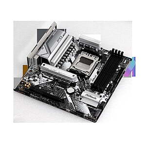 ASRock B650M PRO RS AM5 AMD B650 SATA 6Gb/s Micro ATX Motherboard $109.99