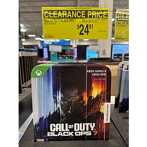 Call of Duty Black Ops 7 XBOX Sam's Club YMMV $24.91